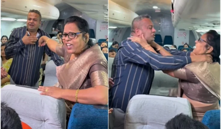 आकाश की ऊंचाइयों पर एक महिला से पंगा लेना दीपक कलाल को महंगा पड़ा।