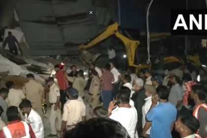 इंदौर में तीन मंजिला इमारत ढही: एक युवती समेत दो की मौत, 12 को बचाया गया