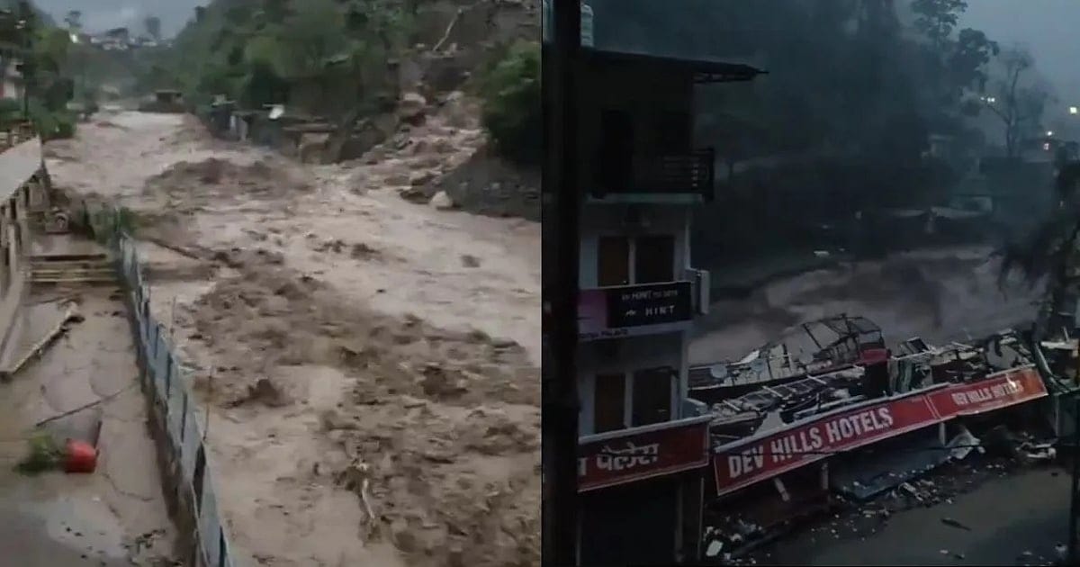 <p><strong>देहरादून में प्रलयंकारी मूसलाधार बारिश: सहस्त्रधारा में बादल फटने से तबाही, घर-दुकानें बह गईं, दो लापता</strong></p>