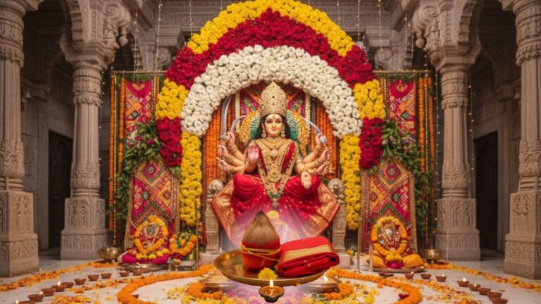 नवरात्रि 2025: मां दुर्गा को नारियल-चुनरी चढ़ाने का शुभ रहस्य और धार्मिक महत्व