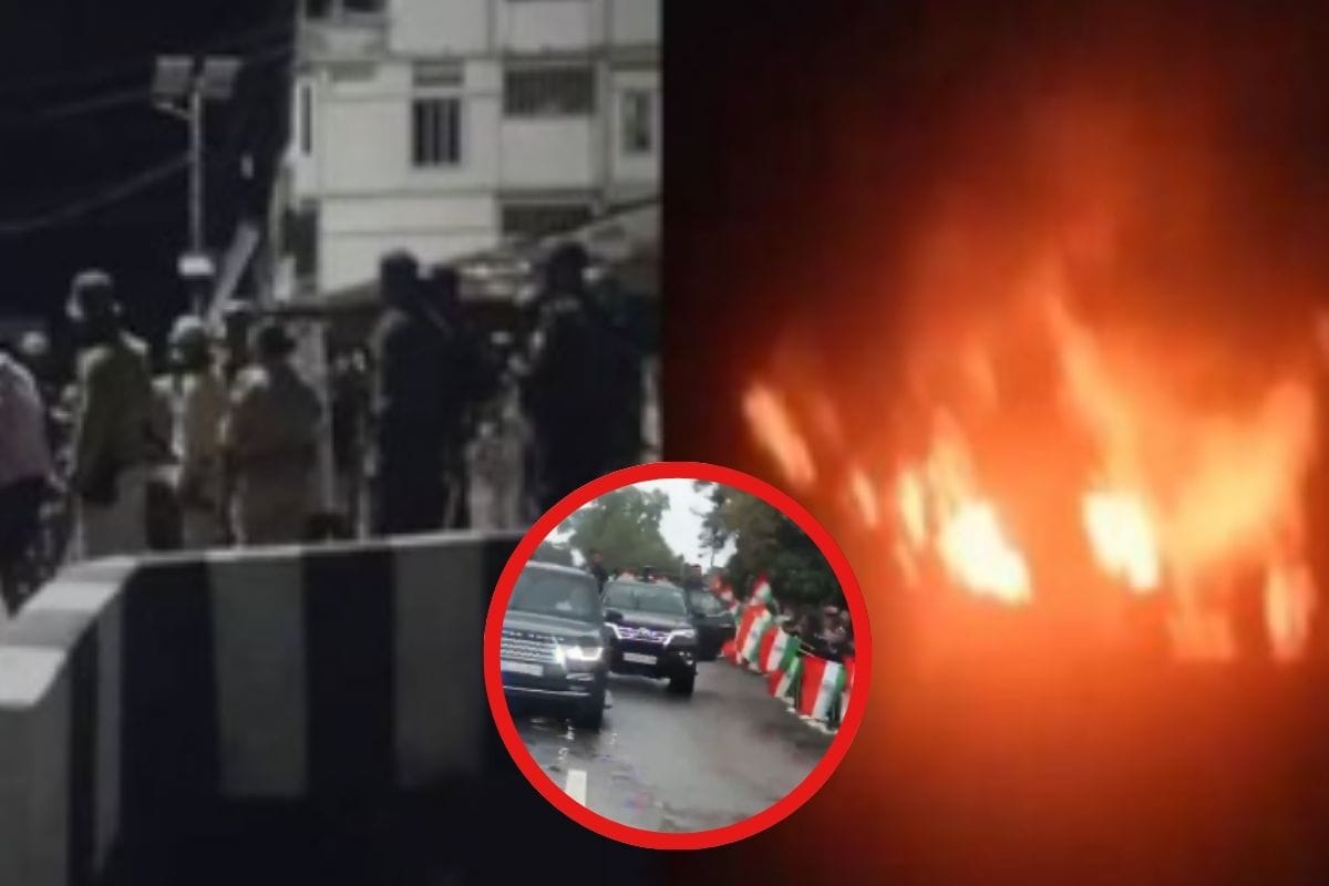 मणिपुर में हिंसा थमने का नाम नहीं ले रही है, पीएम मोदी के दौरे के अगले ही दिन फिर से हिंसा भड़क उठी है। इंफाल के नोंगपोक सेकमाई में भीड़ ने एक थाने पर पथराव किया और कई गाड़ियों को आग के हवाले कर दिया।