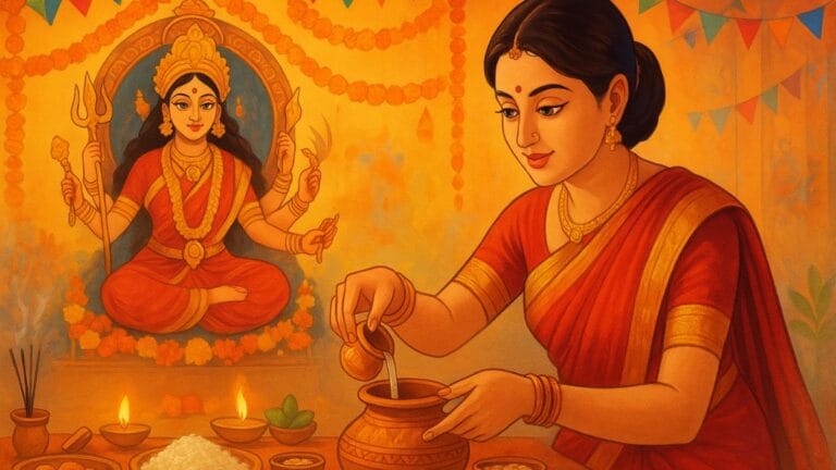 माँ दुर्गा को खोइछा भरने का शुभ मुहूर्त और सामग्री: शारदीय नवरात्रि विशेष