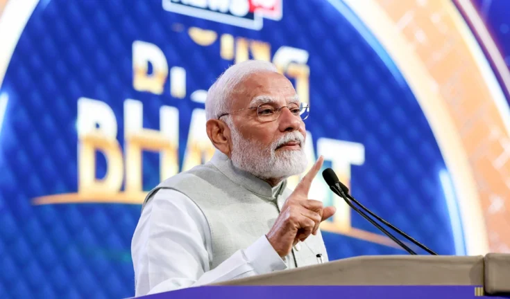 मोदी का दावा: कांग्रेस के राज में 'कर लूट', हमने लाए 'सुधार'।