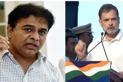 'विधायक चोरी' पर राहुल गांधी को KTR का तीखा पलटवार: तेलंगाना में सियासी घमासान!
