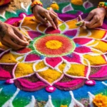 दिवाली पर रंगोली: शुभ-अशुभ वास्तु के अनुसार, कहाँ बनाएँ और कहाँ नहीं?