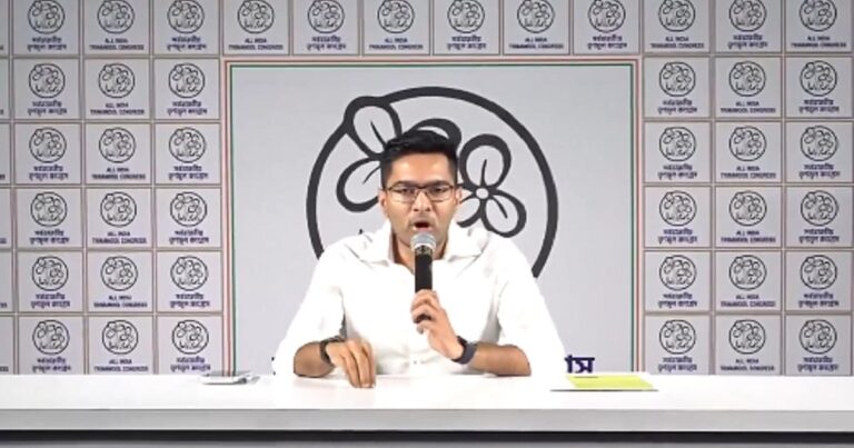 अभिषेक का BJP पर तीखा प्रहार, "बंगाल से दिल्ली तक होगा कड़ा संघर्ष"