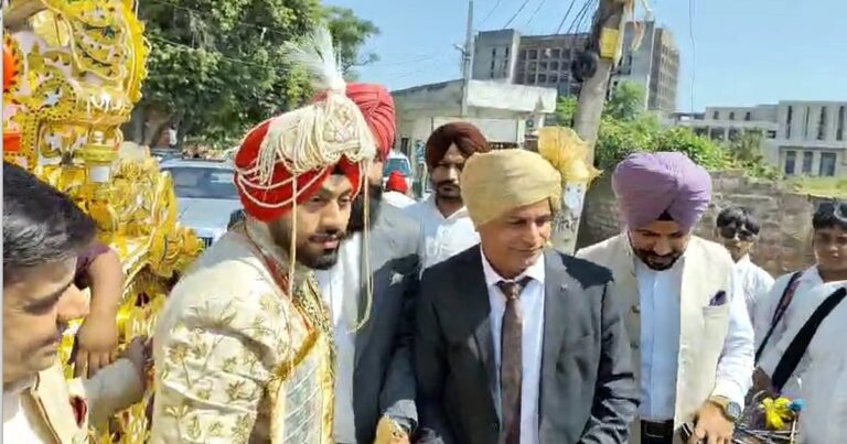 अभिषेक शर्मा की बहन की शाही शादी: लुधियाना से बारात लेकर पहुंचे लविश ओबराय, धूम-धड़ाका