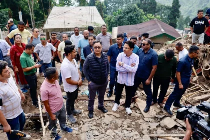 किरेन रिजिजू का दार्जिलिंग दौरा: भूस्खलन पीड़ितों के लिए केंद्र की ओर से राहत का वादा