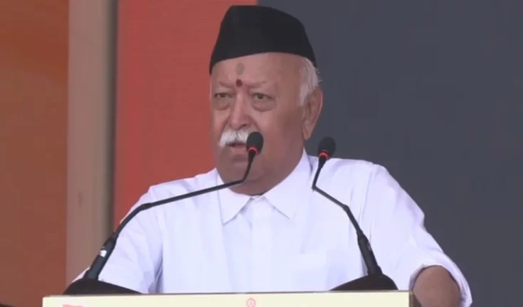 राष्ट्र के नाम विजयादशमी संदेश: भागवत की ललकार - शांति भंग करने वालों को परास्त करें, देशहित में करें लोकतान्त्रिक चुनाव!