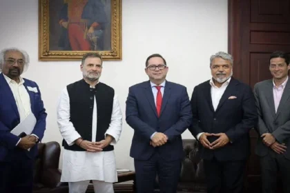 राहुल गांधी की कोलंबियाई सीनेट अध्यक्ष से मुलाकात: मजबूत होते भारत-कोलंबियाई संबंधों का नया अध्याय, गांधी बोले- "गर्व का अनुभव!"