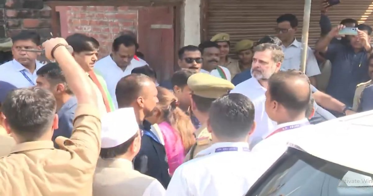 वाल्मीकि परिवार से राहुल गांधी की मुलाकात: न्याय की गुहार, दोषियों पर होगी कड़ी कार्रवाई