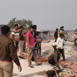 ग्रेटर नोएडा: दर्दनाक हादसा, निर्माणाधीन बिल्डिंग से गिरा लेंटर, 4 मजदूर काल के गाल में समाए, 7 घायल