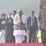 भारत की लौह महिला को शक्ति स्थल पर कांग्रेस का नमन