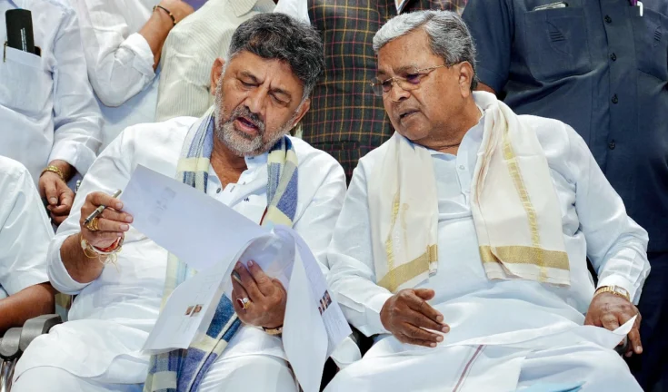 "कांग्रेस का वफादार योद्धा: शिवकुमार का इस्तीफे से इनकार, कर्नाटक सरकार की स्थिरता की गारंटी"