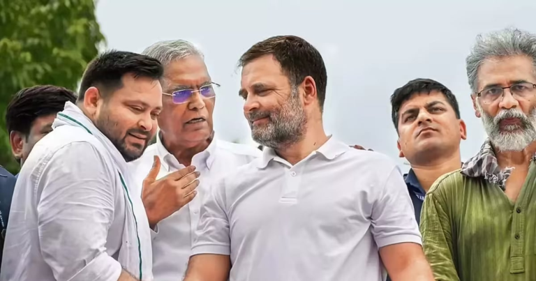 "तेजस्वी के जन्मदिन पर राहुल का वादा: 'हम बदलाव लाएंगे!'"