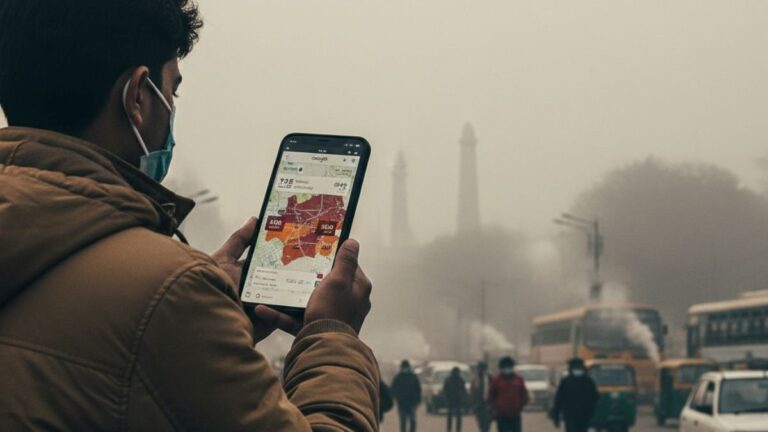 विषैली हवा में Google Maps का कमाल: अब पल-पल AQI अपडेट, बाहर निकलने से पहले यूं करें चेक