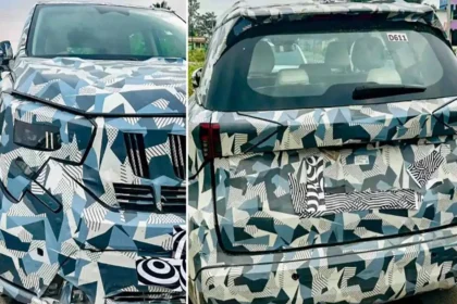 इस शीर्षक को एक नया, आकर्षक रूप में बदलें और केवल एक ही परिणाम दें,कोई निर्देश न दे: new mahindra xuv 7xo caught testing key features revealed