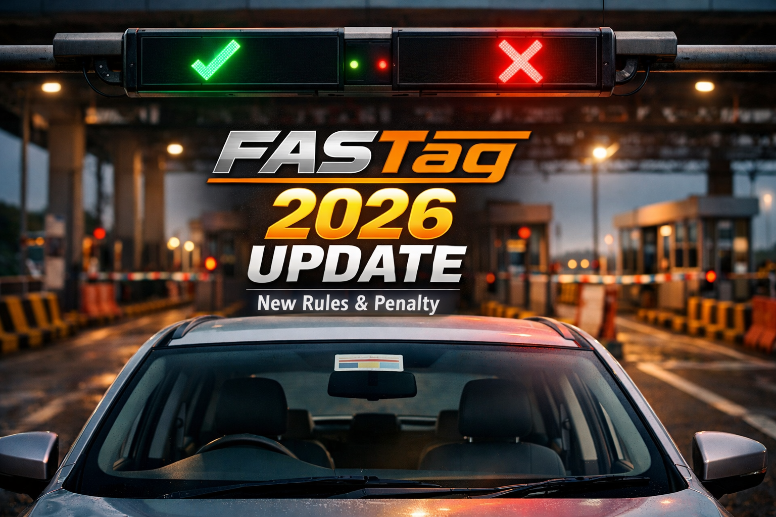 FASTag toll update 2026 new rules penalty and recharge tips