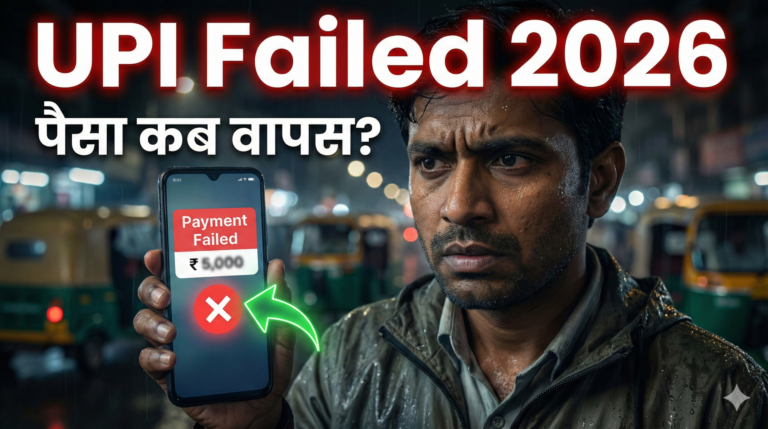 UPI Transaction Failed Rules 2026 refund and complaint process