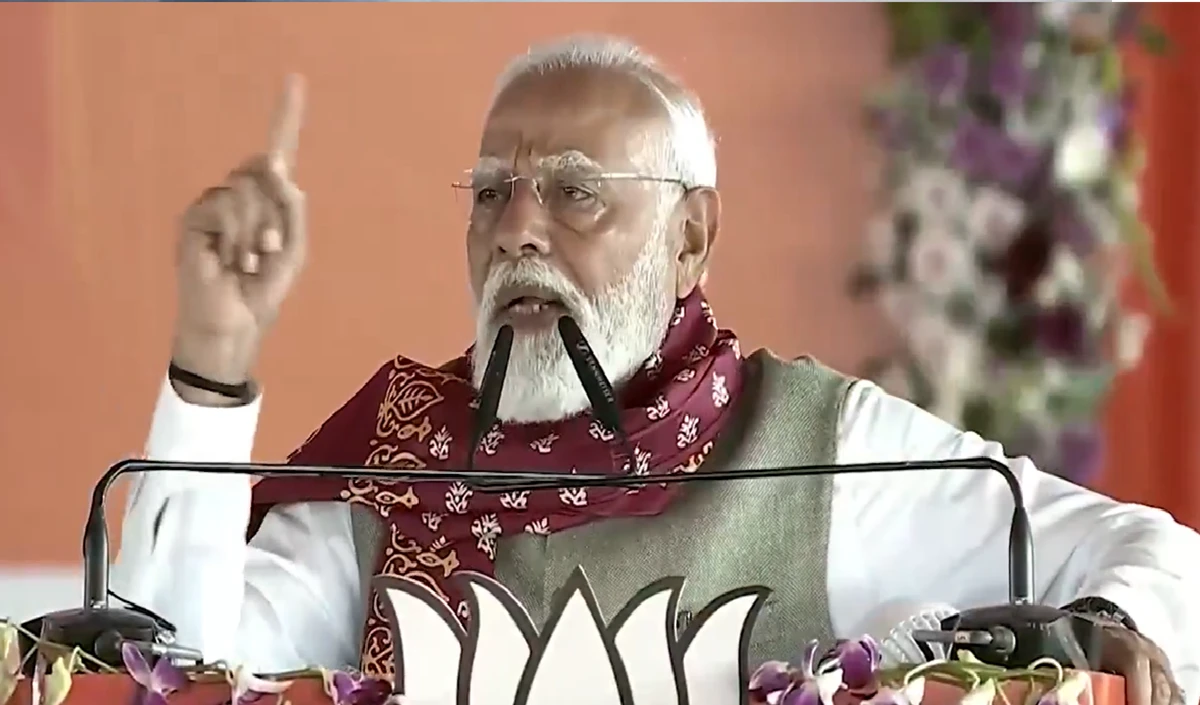 पीएम मोदी का 'रणभेरी': बंगाल में 'जंगलराज' ख़त्म करने और घुसपैठियों को वापस भेजने का ऐलान