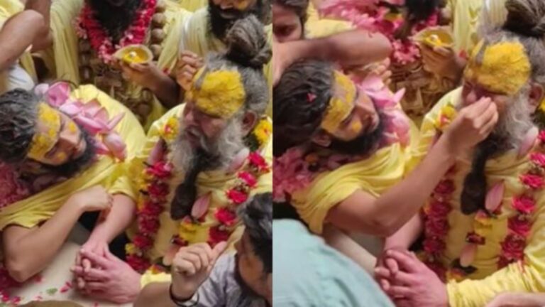 बिहारी जी के दीवाने: VIP दर्शन से वंचित हुए प्रेमानंद, भीड़ में खड़े रहे, आंखें हुईं नम।