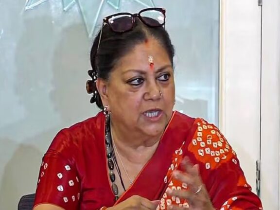 राजे ने नितिन नबीन को बीजेपी का राष्ट्रीय अध्यक्ष बनने पर दी बधाई, कहा- आपके नेतृत्व में संगठन को मिली ताकत...