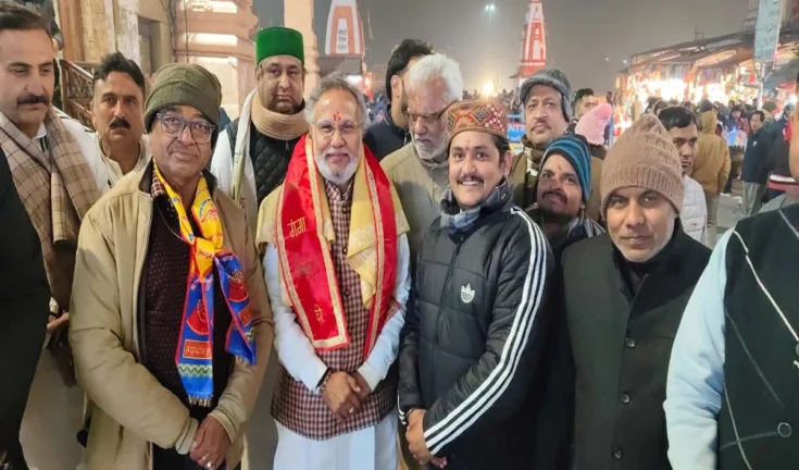 सुनील सिंघी और पंकज मेसोन: हरिद्वार में भव्य स्वागत