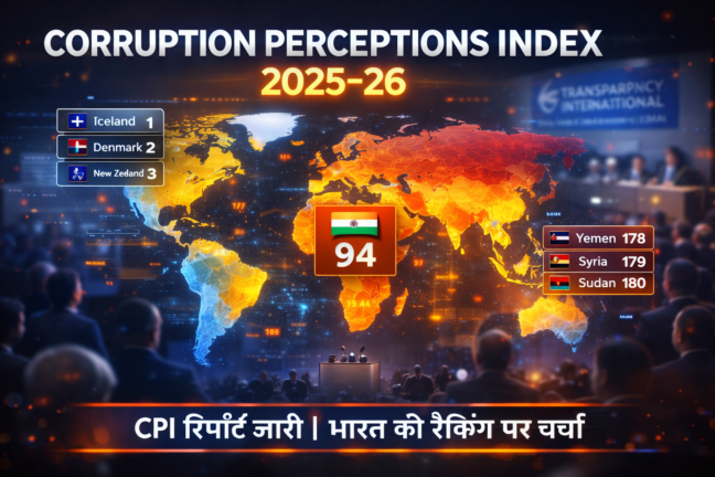 Corruption Perceptions Index 2025 India Ranking Report