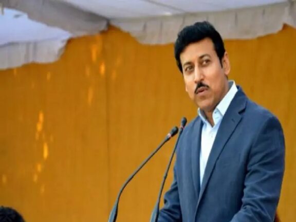 राजस्थान: राज्यवर्धन राठौड़ ने की तुलना, कहा- पिछली सरकार ने सिर्फ...