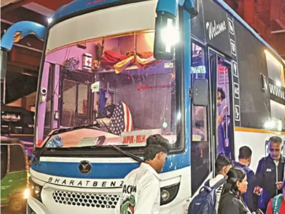 राजस्थान: होली त्योहार से पहले आम लोगों को राहत, निजी बस ऑपरेटरों की हड़ताल खत्म, बसों का संचालन शुरू.