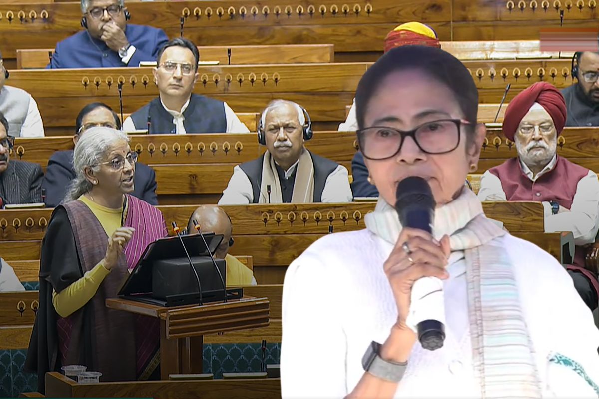 'हमारा पैसा डकारा और बंगाल को ठेंगा दिखाया!' बजट 2026 पर बिफरीं ममता बनर्जी, TMC का केंद्र पर तीखा प्रहार।