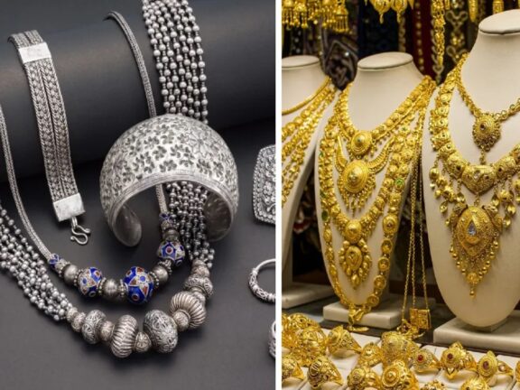 Gold-Silver Price: चांदी की कीमत में आई भारी गिरावट, सोना भी गिरा इतना