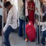 दिल्ली मेट्रो का वीडियो वायरल: कोच में अचानक ऐसा करने लगा युवक, नहीं आई शर्म, फिर...
