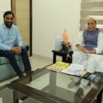 हनुमान बेनीवाल ने ये मांगें रक्षा मंत्री राजनाथ सिंह के सामने रखी हैं