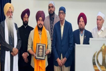 खालसा दीवान सोसायटी ने पत्रकार परमजीत सिंह को सम्मानित किया