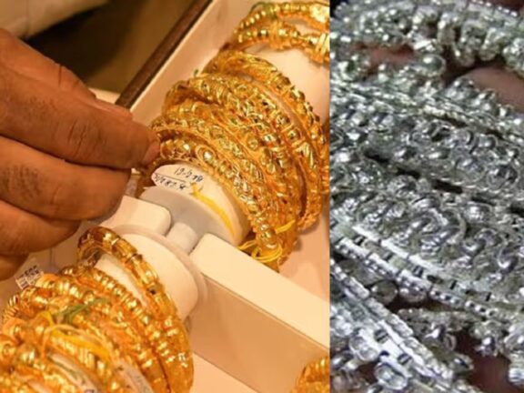 Gold-Silver Prices: चांदी की कीमत में बड़ी गिरावट, इतने कम हुए सोने के दाम