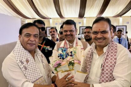 मुख्यमंत्री भजनलाल ने हिमंत बिस्वा सरमा को दोबारा सीएम बनने पर बधाई दी.