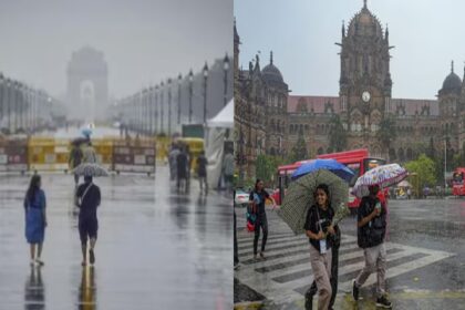 राष्ट्रीय मौसम पूर्वानुमान: 13 दिन की देरी से मुंबई पहुंचा मानसून, आज राजस्थान के कई जिलों में आंधी-बारिश का येलो अलर्ट जारी