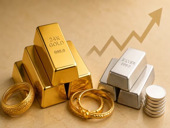 Gold-Silver Price: खरीदने जा रहे हैं सोने-चांदी के आभूषण तो जान लें आज के नए दाम, इस कीमत पर मिलेंगे आभूषण