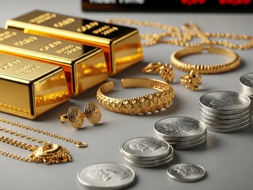 Gold-Silver Price: देशभर में आज क्या हैं सोने-चांदी के दाम, गिरावट का दौर जारी, जानें नई कीमत