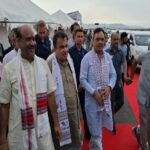 राजस्थान: गडकरी ने दिल्ली-मुंबई एक्सप्रेसवे का किया निरीक्षण, की कई घोषणाएं