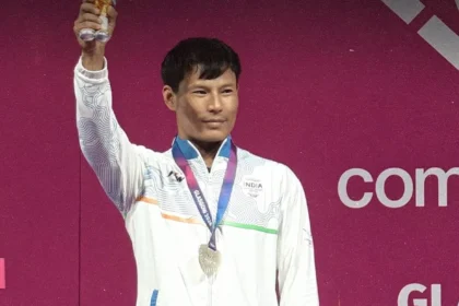 CWG 2026: ऋषिकांत सिंह चनामबम का ऐतिहासिक धमाका, स्नैच में नया रिकॉर्ड कायम कर जीता सिल्वर मेडल!