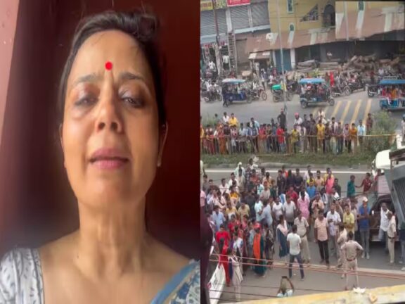 पश्चिम बंगाल: अभिषेक बनर्जी और कुणाल घोष के बाद अब महुआ मोइत्रा पर अंडे से हमला, बीजेपी समर्थकों पर लगा आरोप