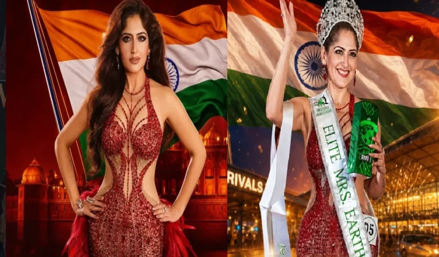 सौंदर्य और सेवा का अनूठा संगम: भारत की भूमिका शजवानी ने 'Mrs Earth Elite 2026' बनकर रचा नया इतिहास