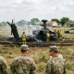 टेक्सास में US Army का अपाचे हेलिकॉप्टर क्रैश: भीषण हादसे में 2 की मौत
