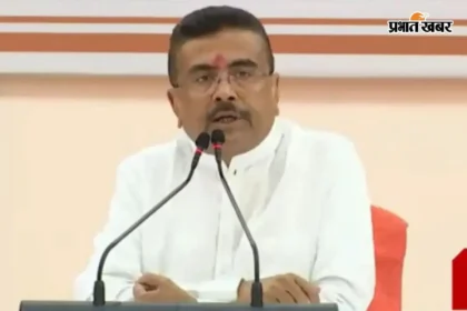 हवा में मंडराया संकट! शुभेंदु अधिकारी के हेलिकॉप्टर की इमरजेंसी लैंडिंग, बाल-बाल टला बड़ा हादसा।