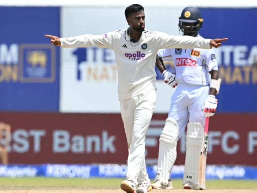 IND vs SL: भारत ने पहले टेस्ट में श्रीलंका को 165 रन से हराया, राजस्थान के मानव सुथार ने झटके दस विकेट.