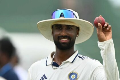 IND vs SL: मानव सुथार टेस्ट क्रिकेट में ये उपलब्धि हासिल करने वाले पहले स्पिन गेंदबाज बने