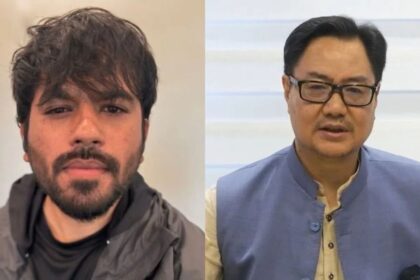 अभिजीत दीपके पर रिजिजू का हमला, CJP प्रदर्शन पर सियासत तेज