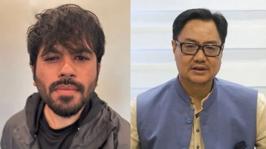 अभिजीत दीपके पर रिजिजू का हमला, CJP प्रदर्शन पर सियासत तेज